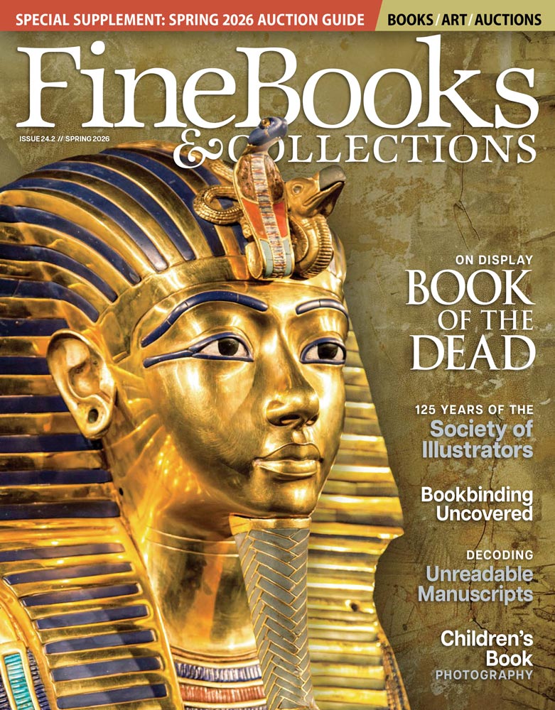 Fine Books & Collections Magazine Cover