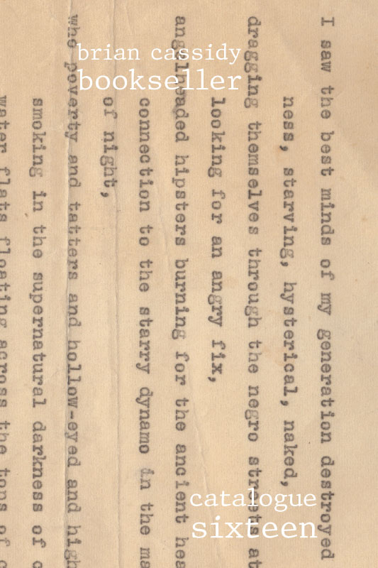 Brian Cassidy Bookseller