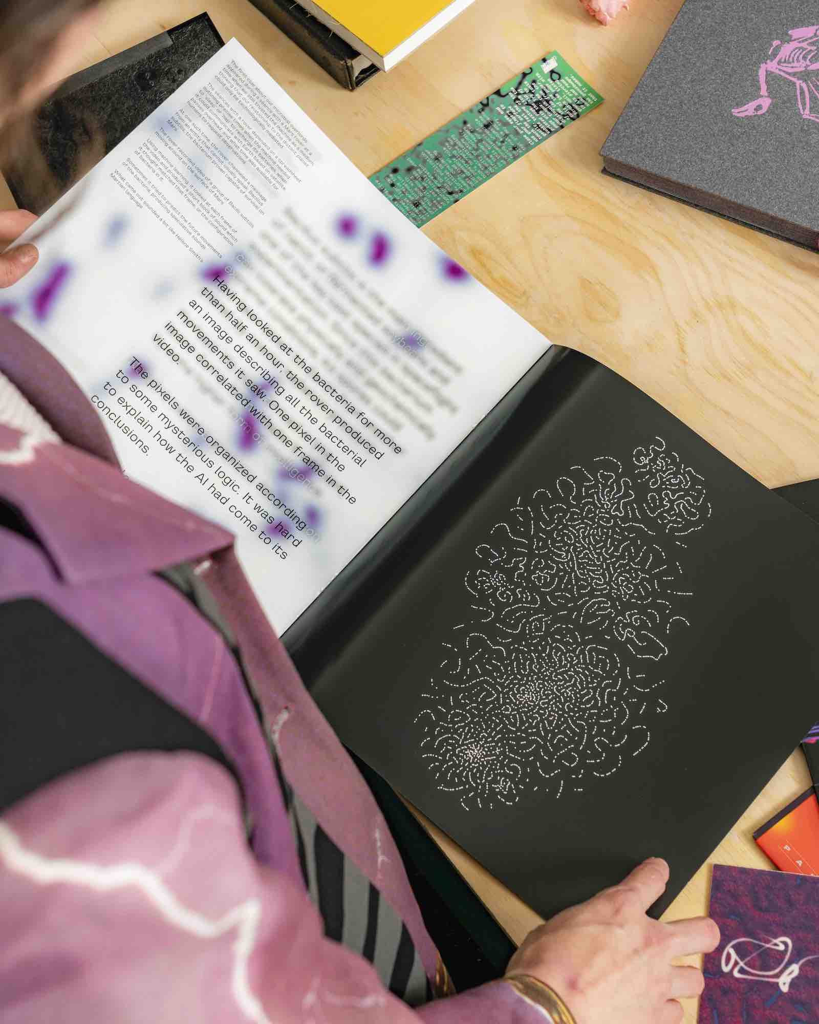 From the Interspecies Library, Nimiia Vibie by Jenna Sutela