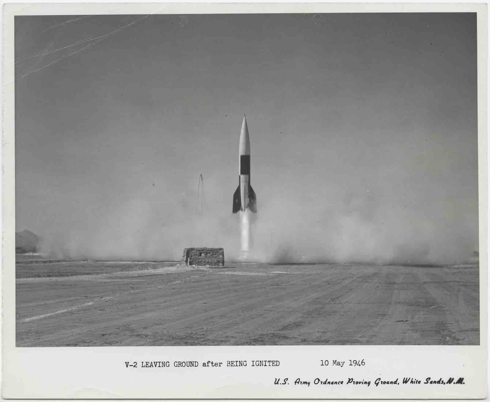 First U.S. rocket, V2 No. 3, reaches outer space US Army, 10 May 1946