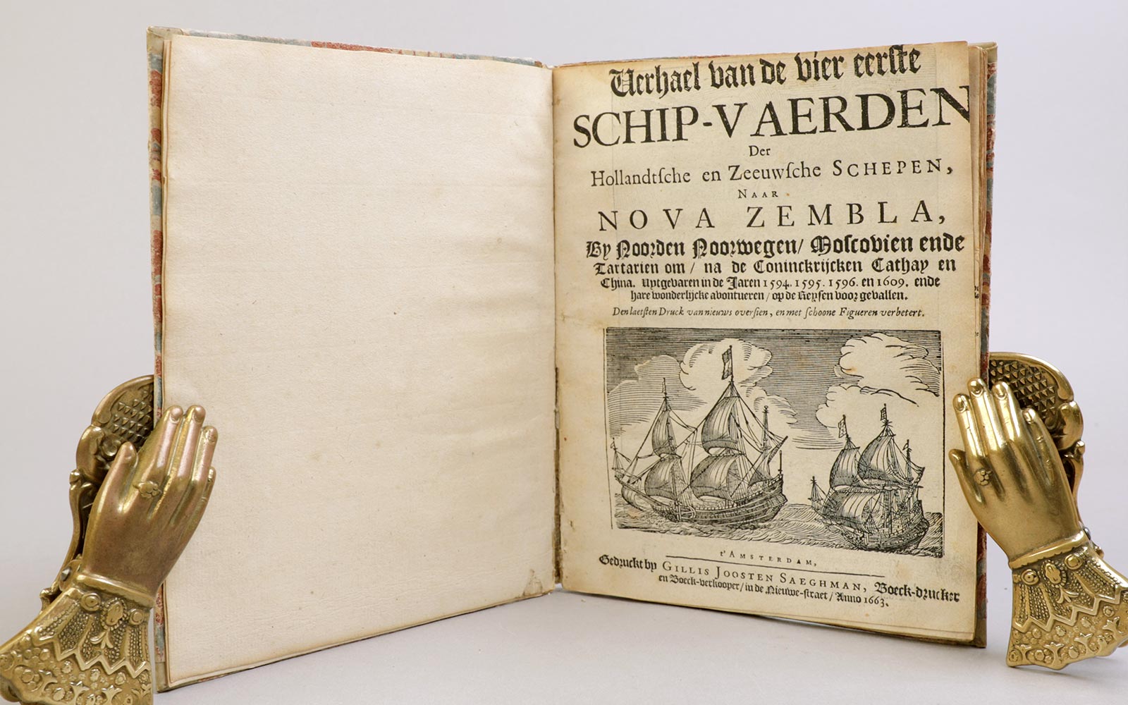 [Barents] Gerrit de Veer: Verhael de vier eerste schip-voerden […],