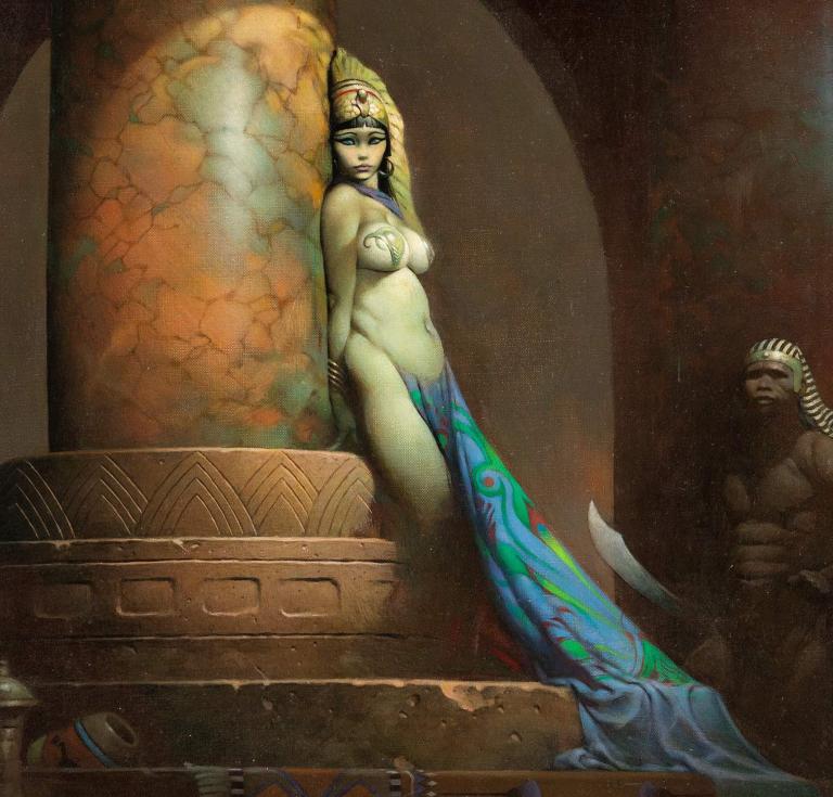 Frazetta Egyptian Queen