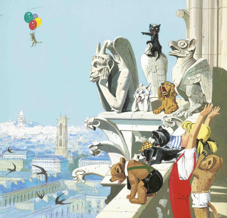 Probst, Caroline visite Paris