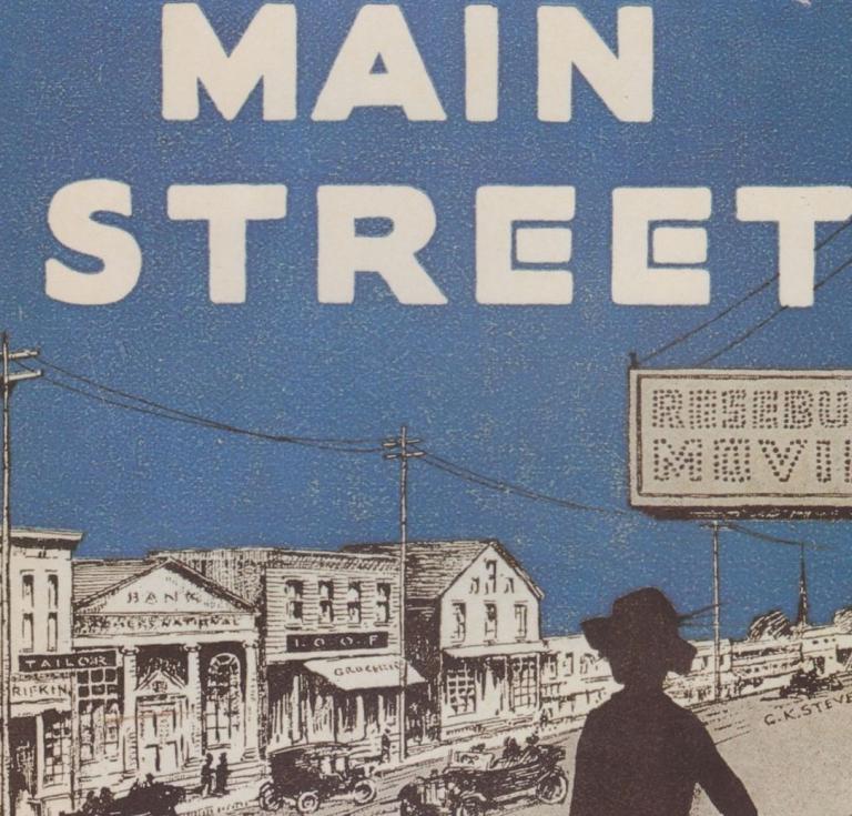 Main Street dust jacket cover