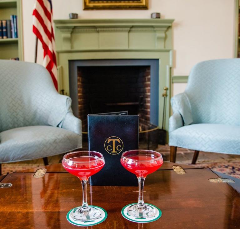 The Jefferson Library at the City Tavern Club