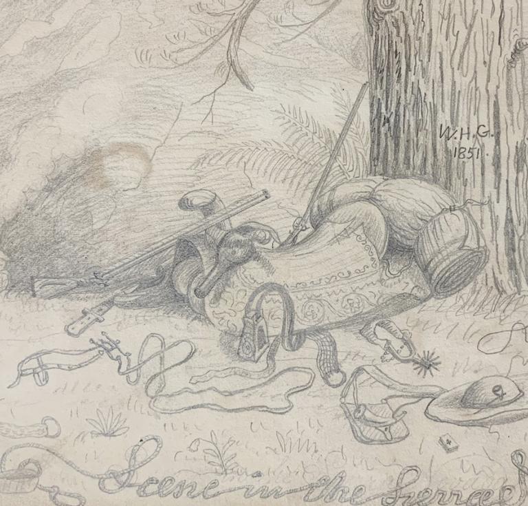 Gold Rush sketchbook