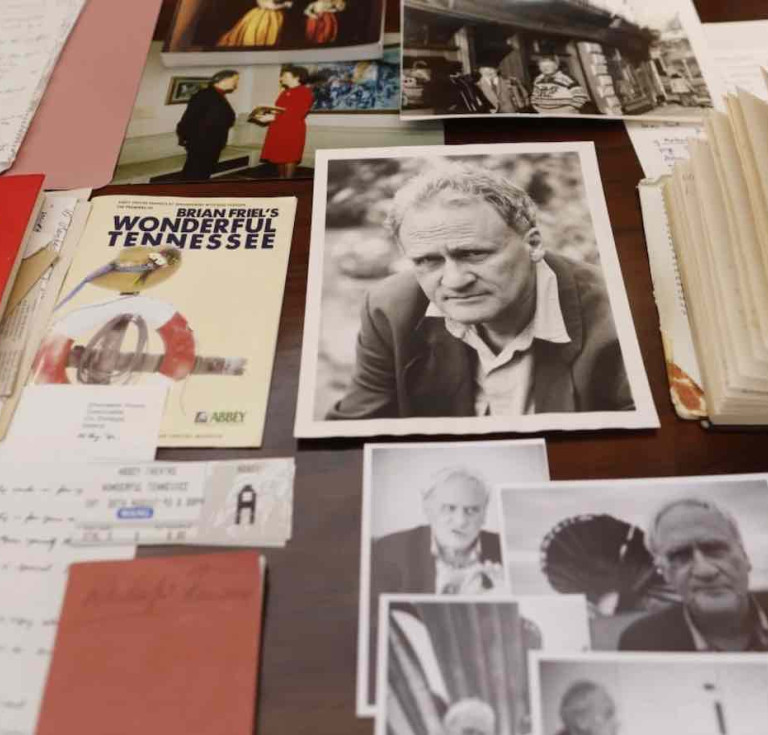 Part of the Paul Durcan archive