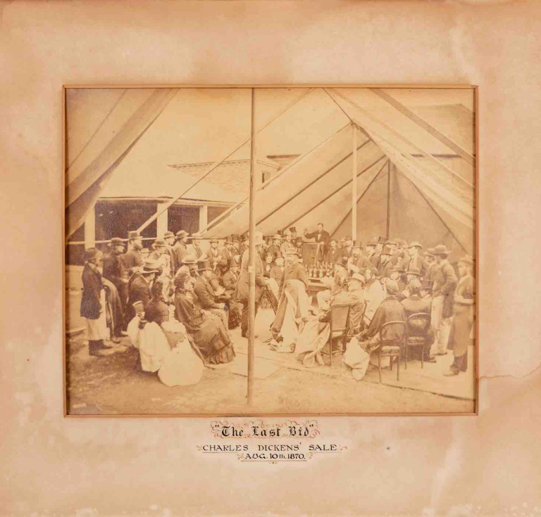 The famous Dickens sale
