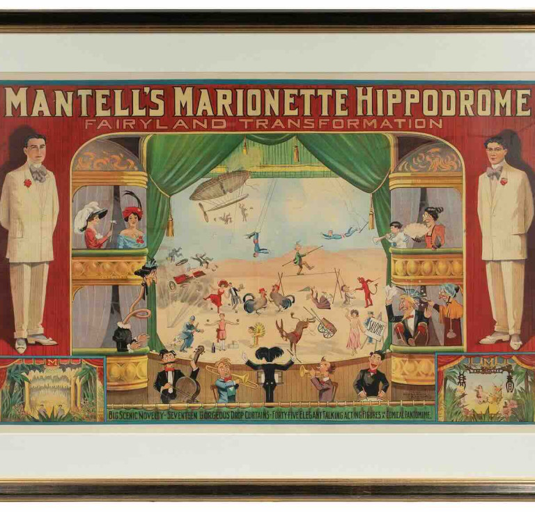 Mantell's Marionette Hippodrome / Fairyland Transformation (Newport, Donaldson Litho, ca. 1910s)